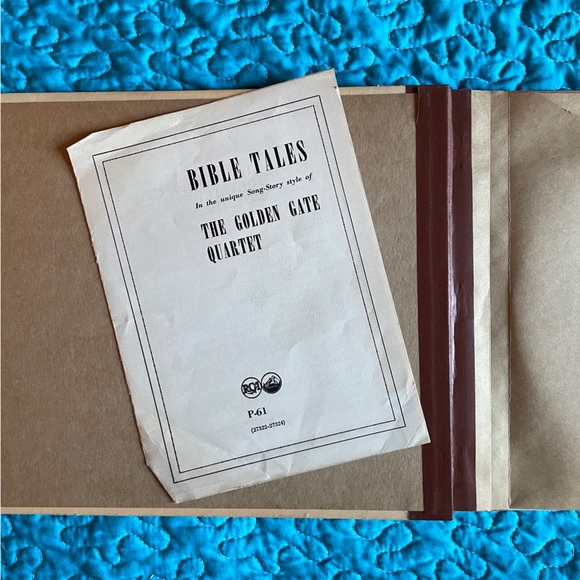 Vintage Record Bible Tales from the Golden Gate Quartet - Picture 2 of 5